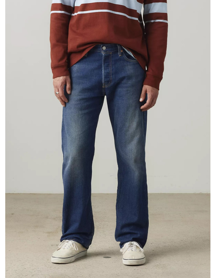 Джинси чоловічі Levis 501 Premium Original Men's It'S Time To Go Stre