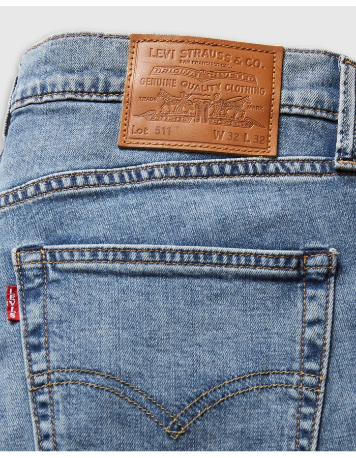 Джинси чоловічі LEVIS 511 Slim Fit Premium Mighty Mid