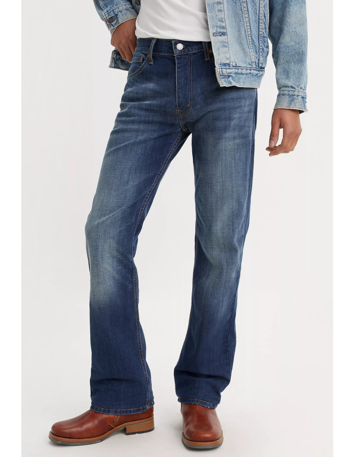 Джинси чоловічі Levis Mens 527 Slim Boot Cut Jean Wave Allusions