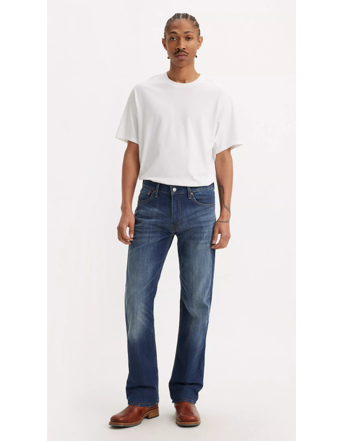Джинси чоловічі Levis Mens 527 Slim Boot Cut Jean Wave Allusions