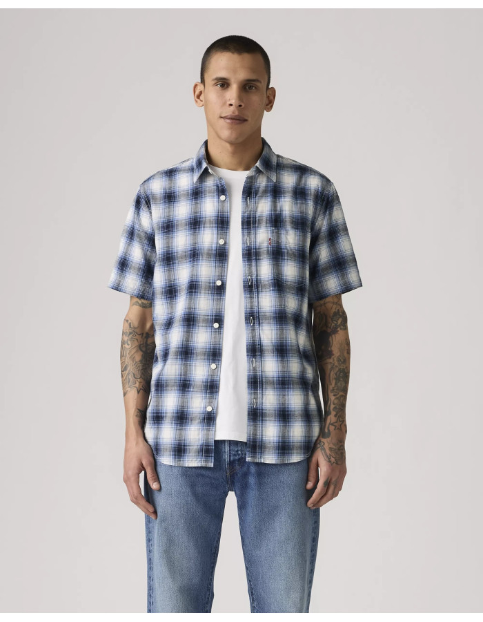 Сорочка Levis Short-sleeve Classic Sydney Plaid Quiet Harbor