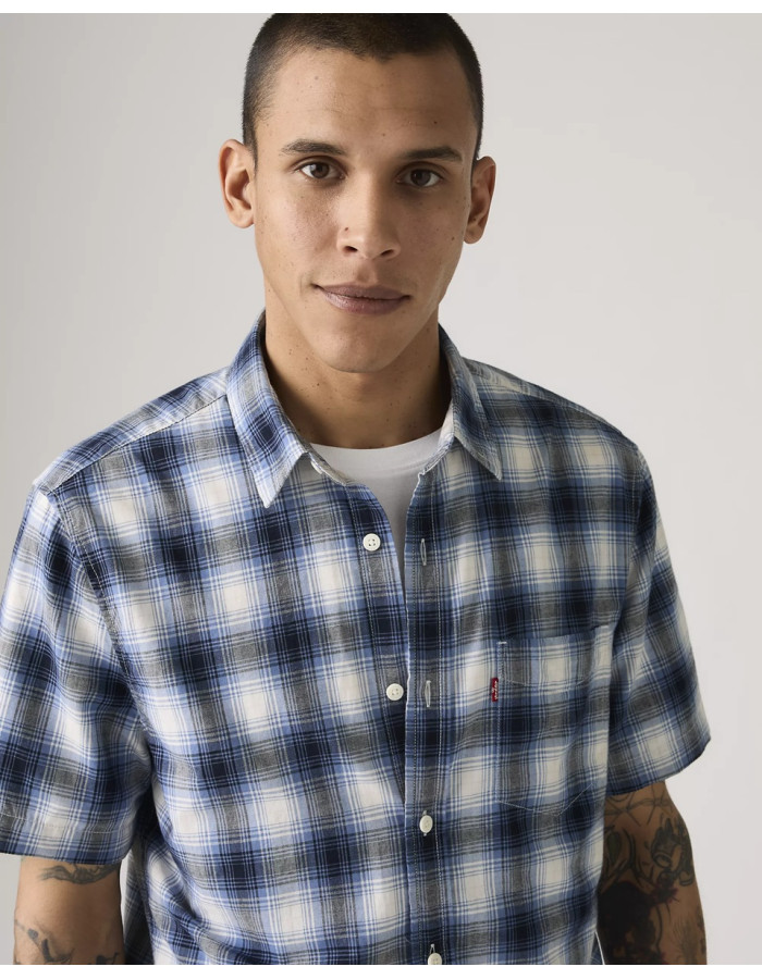 Сорочка Levis Short-sleeve Classic Sydney Plaid Quiet Harbor