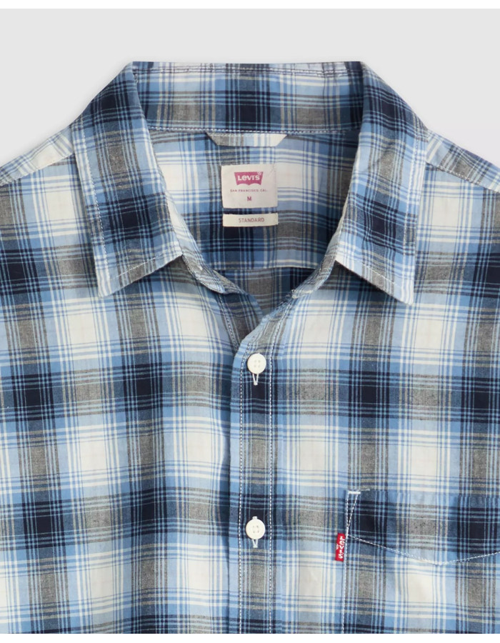 Сорочка Levis Short-sleeve Classic Sydney Plaid Quiet Harbor