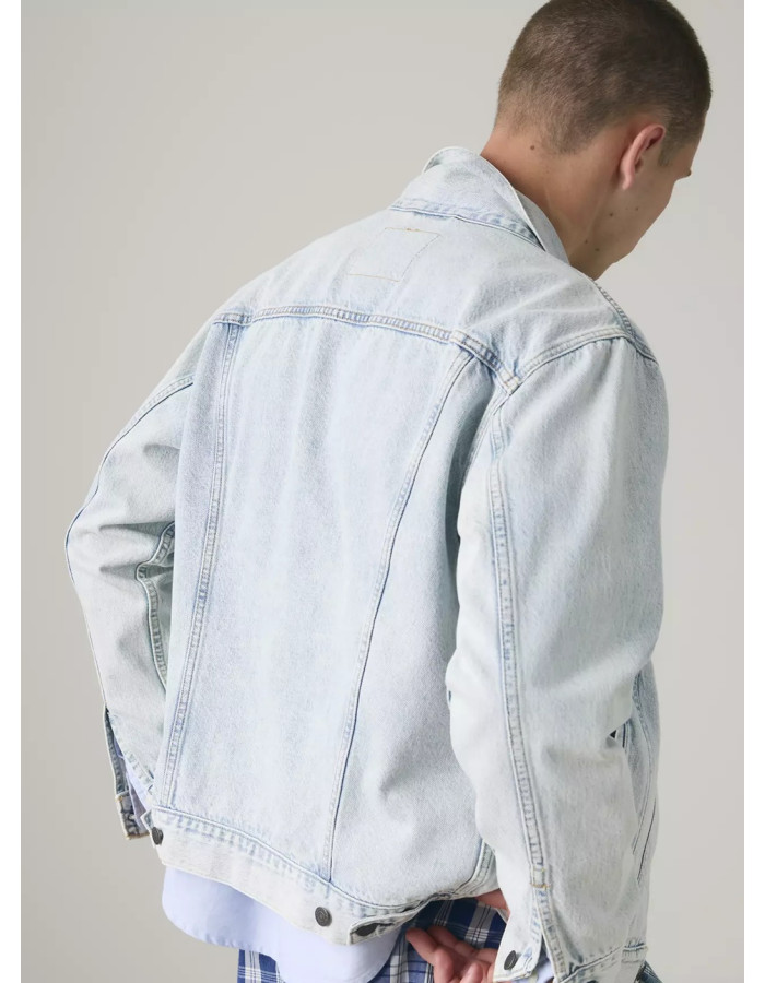 Джинсова куртка Levis Premium Relaxed Fit Thermodapt Trucker Jacket Brightside
