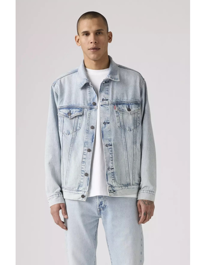 Джинсова куртка Levis Premium Relaxed Fit Thermodapt Trucker Jacket Brightside