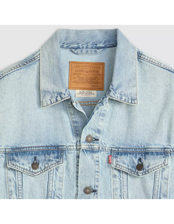 Джинсова куртка Levis Premium Relaxed Fit Thermodapt Trucker Jacket Brightside