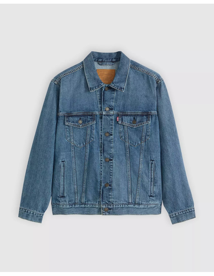 Джинсовая куртка Levis Premium  Relaxed Fit Thermodapt Trucker Jacket Friend Of Mine