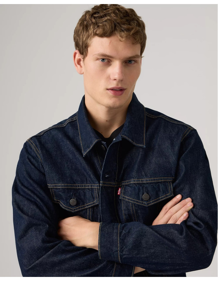 Джинсова куртка Levis Premium Relaxed Trucker Jacket Wash It Out Rinse