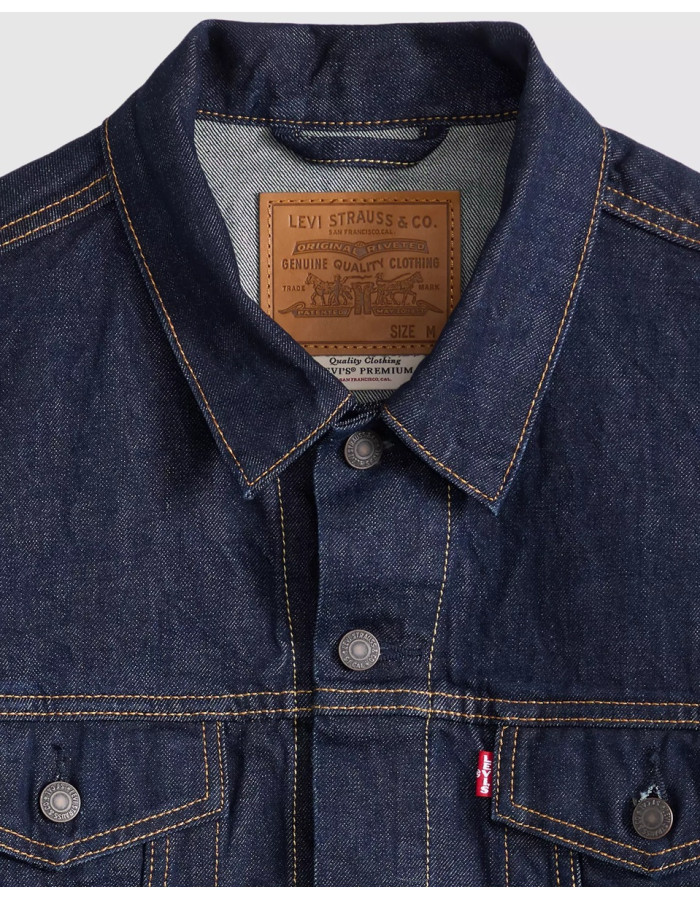 Джинсова куртка Levis Premium Relaxed Trucker Jacket Wash It Out Rinse