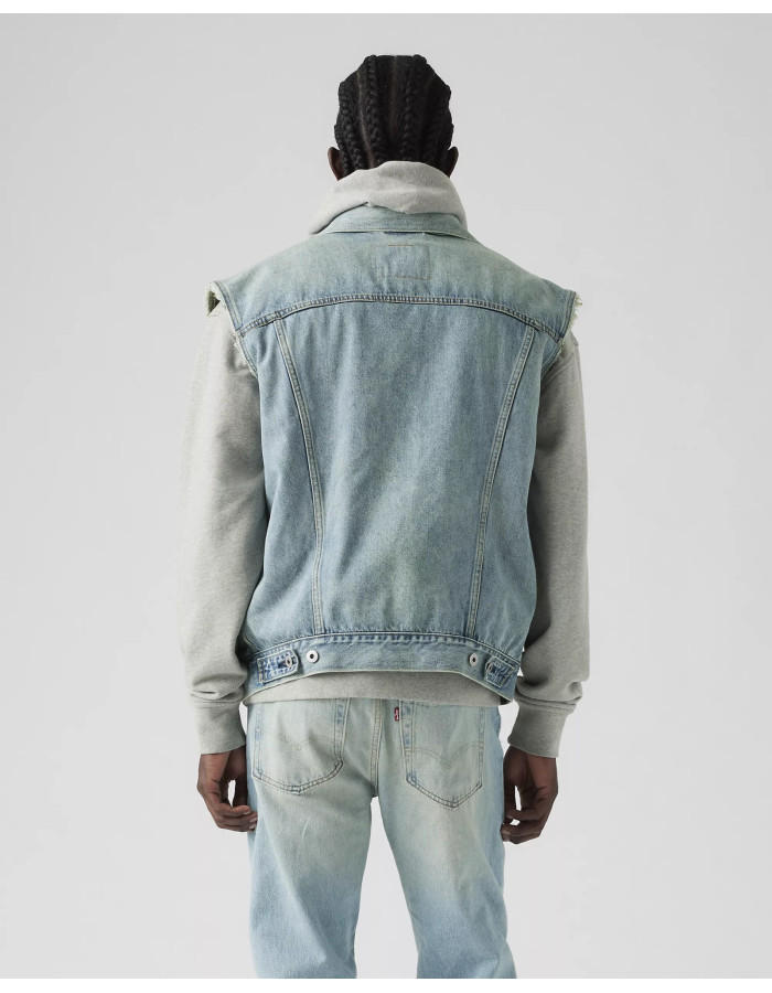 Джинсовая безрукавка Levis Trucker Vest Kentucky Blue