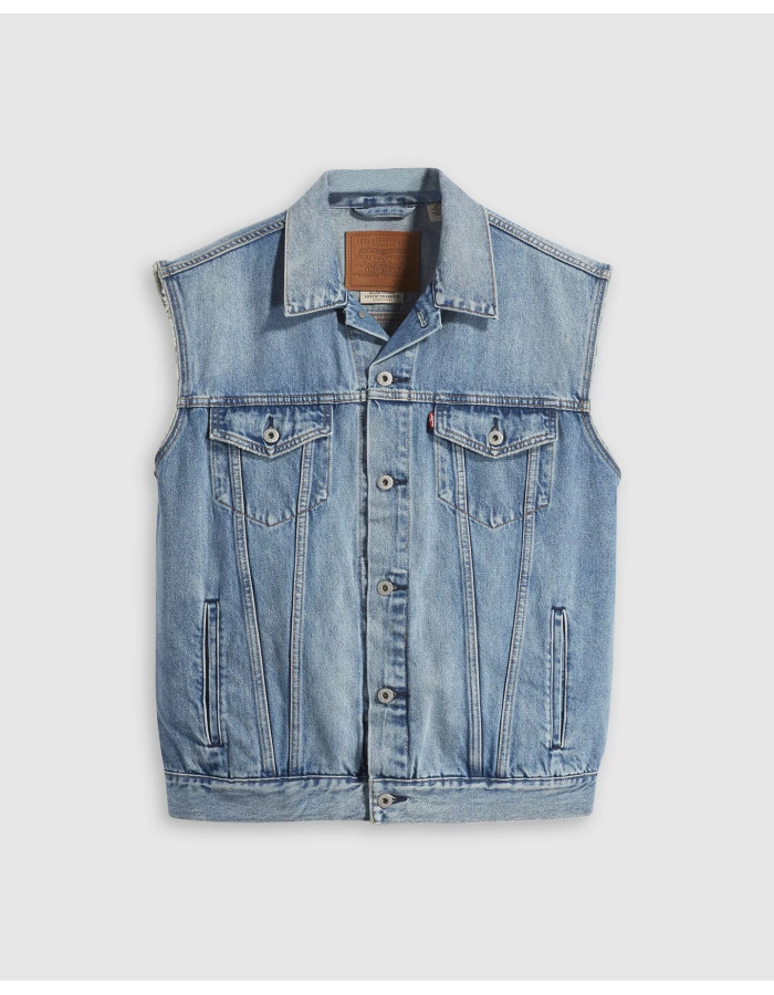 Джинсовая безрукавка Levis Trucker Vest Kentucky Blue