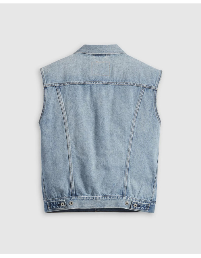 Джинсовая безрукавка Levis Trucker Vest Kentucky Blue