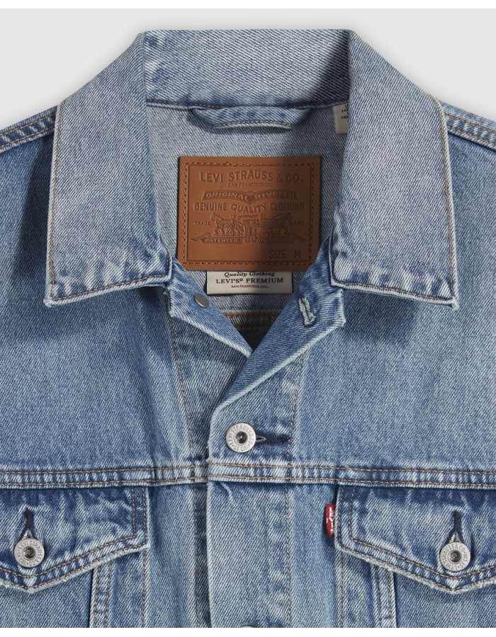 Джинсовая безрукавка Levis Trucker Vest Kentucky Blue