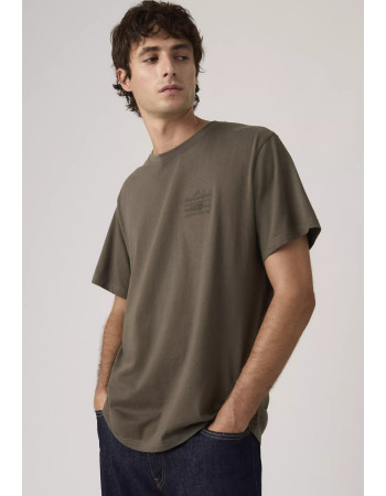 Футболка Levis Relaxed Fit Short-sleeve Embroidered Graphic American Legend Maitake 161432403