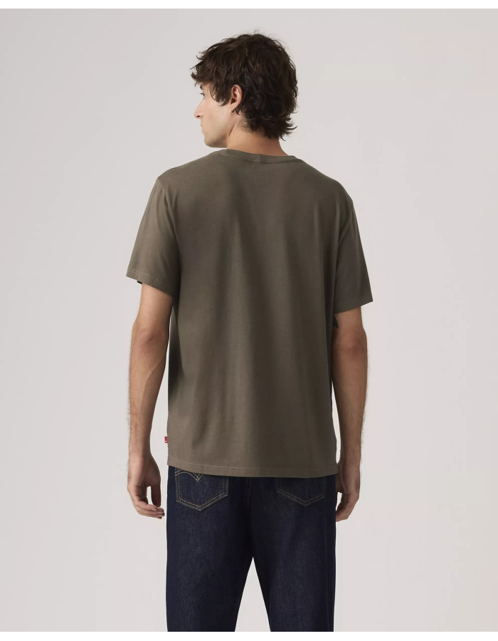 Футболка Levis Relaxed Fit Short-sleeve Embroidered Graphic American Legend Maitake 161432403