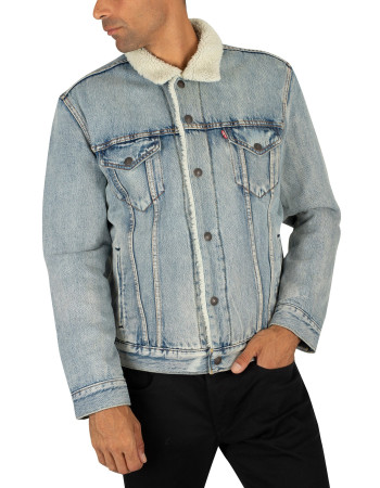 Куртка Levis THE SHERPA TRUCKER JACKET  STONEBRIDGE