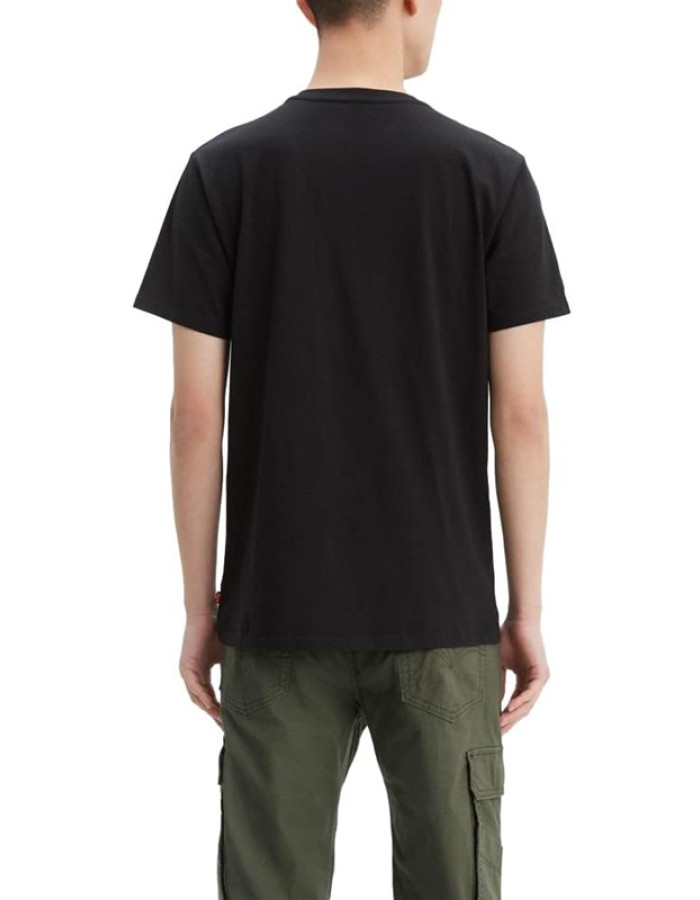 Футболка Levis Mens 2-Horse Graphic Tee Mineral Black 224950041
