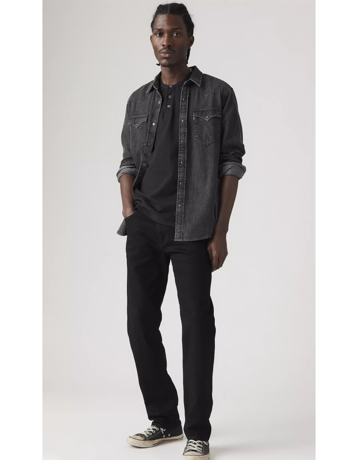 Чоловічі джинси LEVIS 502  Premium Black Knight 