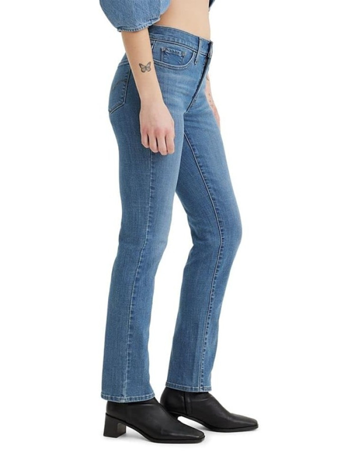 Жіночі джинси Levis 314 Shaping Straight  Lapis Bare 19631-0156
