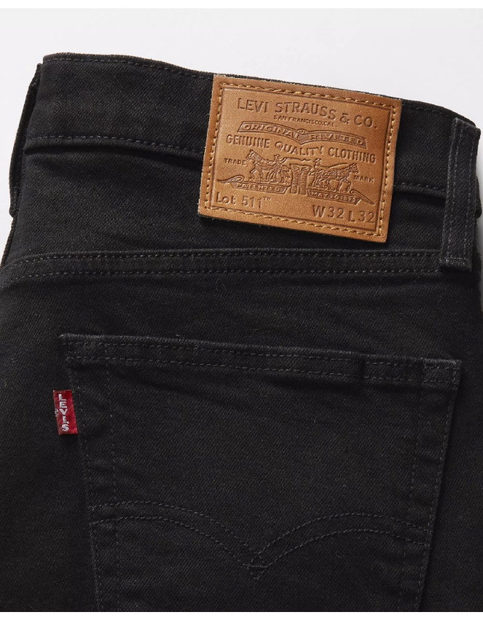 Джинси чоловічі LEVIS 511 Slim Fit Premium Black Knight
