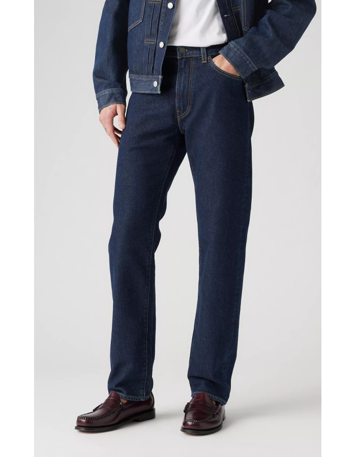 Чоловічі джинси LEVIS 505 Premium Regular Deepest Blue Rinse Warm