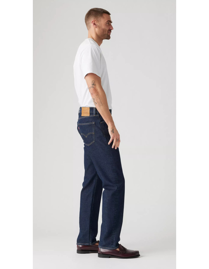 Чоловічі джинси LEVIS 505 Premium Regular Deepest Blue Rinse Warm