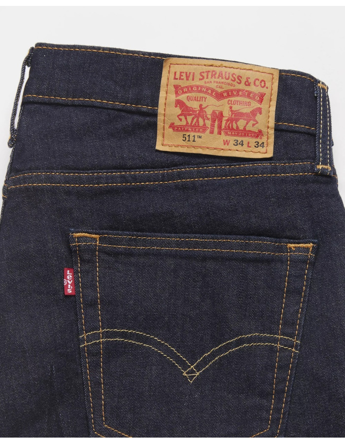 Джинси LEVIS 511 Slim Fit Flex  Dark Hollow 