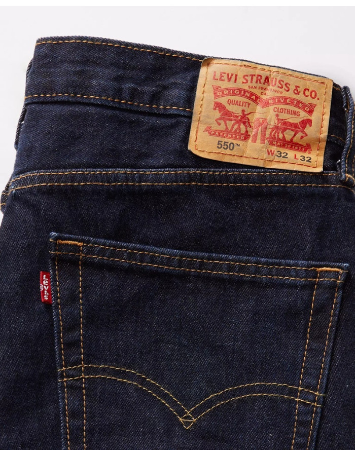 Чоловічі джинси LEVIS 550® Relaxed fit mens jeans Rinse