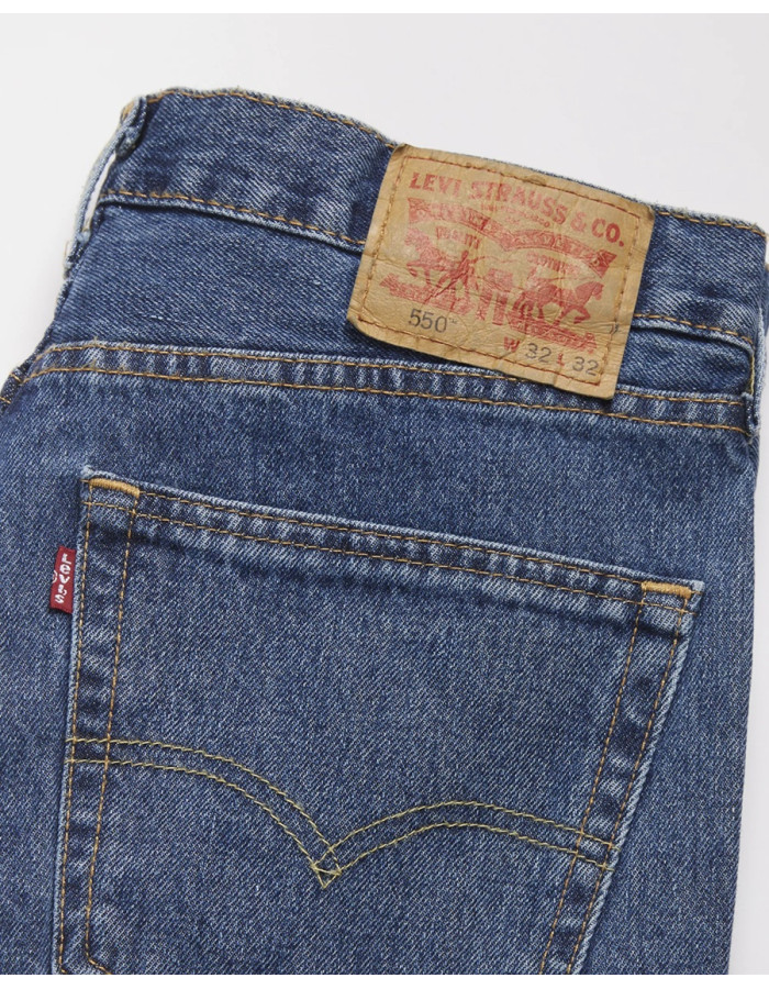 Чоловічі джинси LEVIS 550® Relaxed fit mens jeans Medium Stonewash  