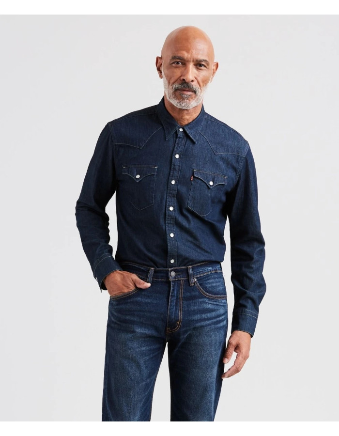 Джинсова сорочка Levis Mens Barstow Western Shirt  857450002