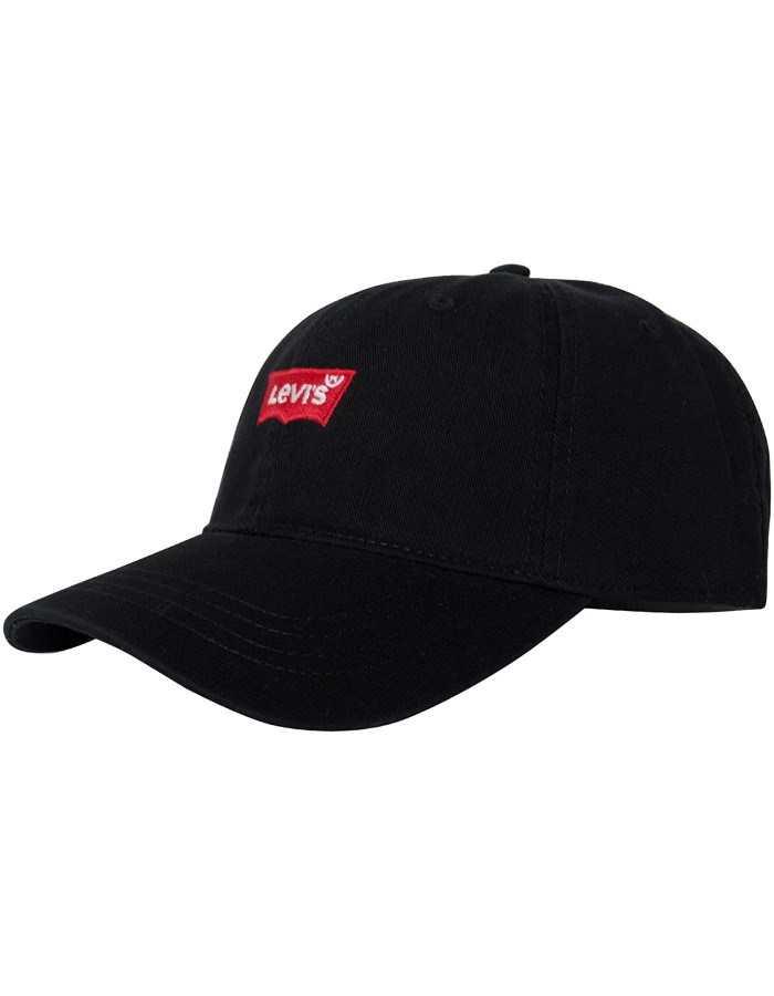  Чоловіча класична бейсболка з логотипом Levi's Black Four