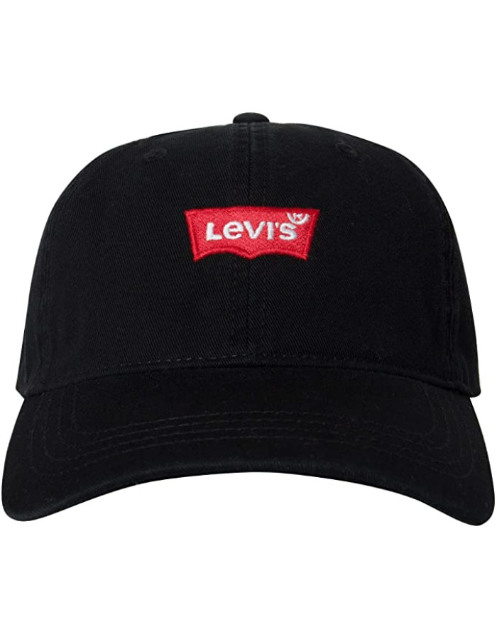  Чоловіча класична бейсболка з логотипом Levi's Black Four