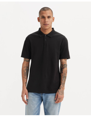 Levis Standard Polo Shirt Meteorite - Black 