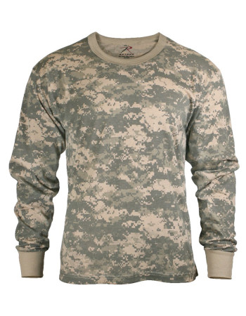 Футболка з довгим рукавом Rothco Long Sleeve ACU Digital Camo T-Shirt