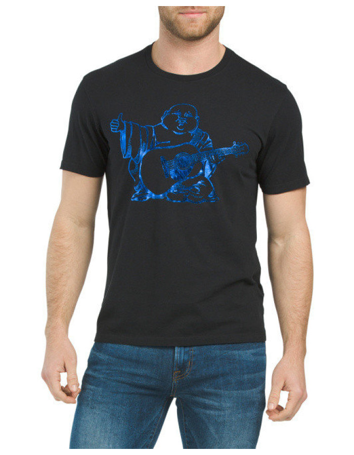 Футболка TRUE RELIGION Shine Buddha Crew Neck Tee