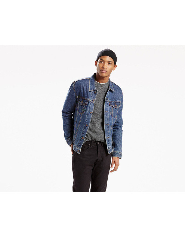 Джинсова куртка LEVIS The Trucker Jacket Dark Stonewash NEW 
