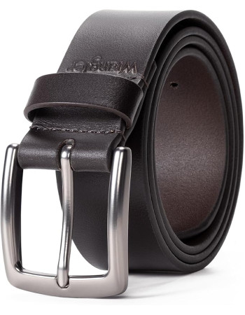 Ремінь Wrangler Leather Belt, 38mm Casual Belt for Jeans LB93779WRQB